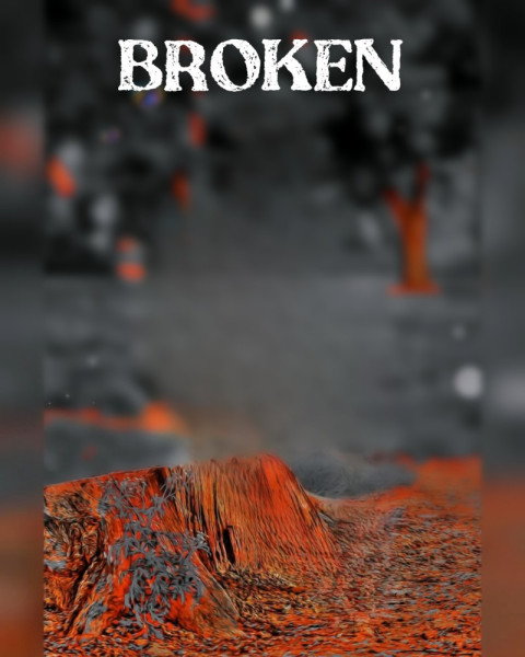 Broken Heart Cb photo Editing Background 2024