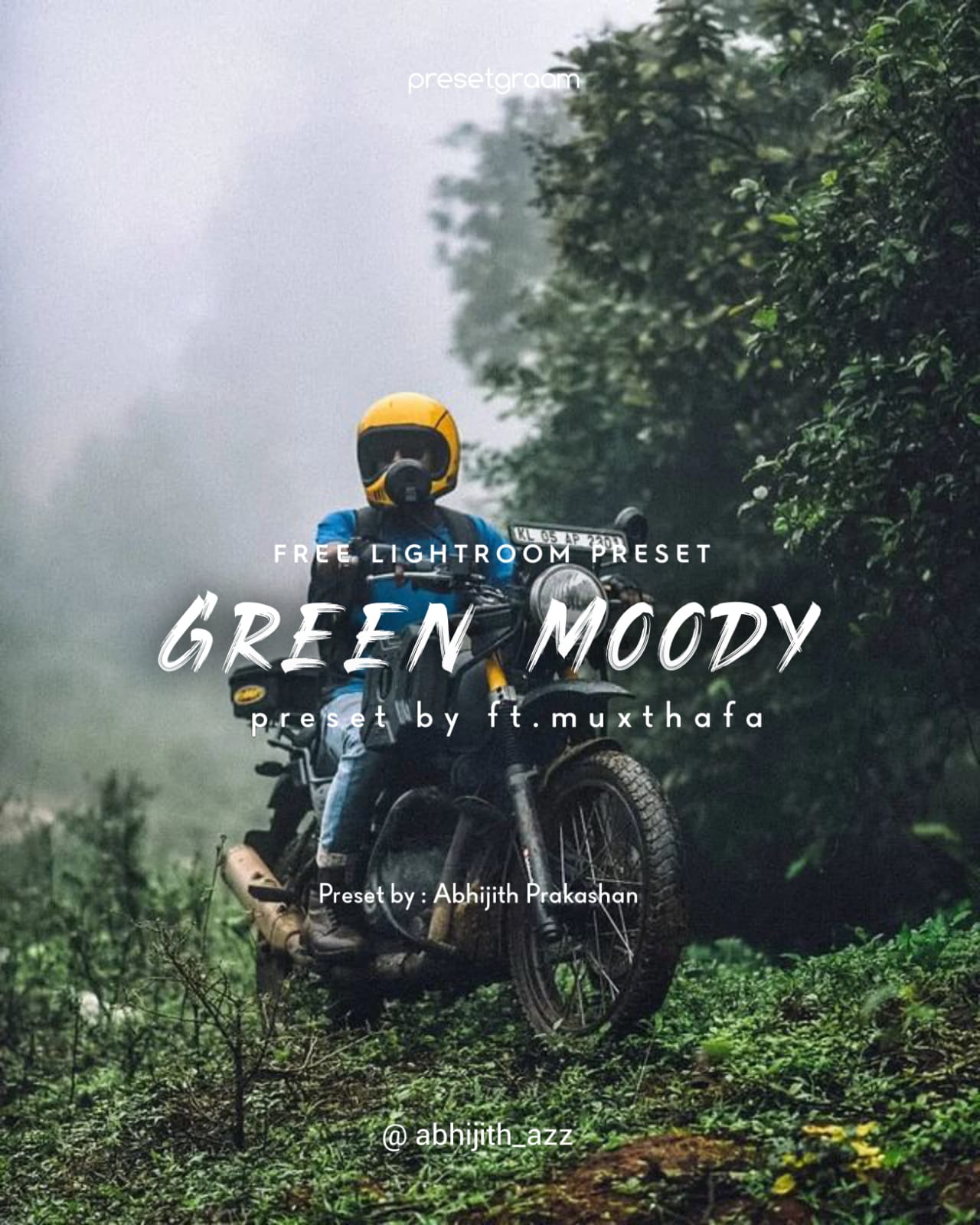 Green Moody Lightroom Preset