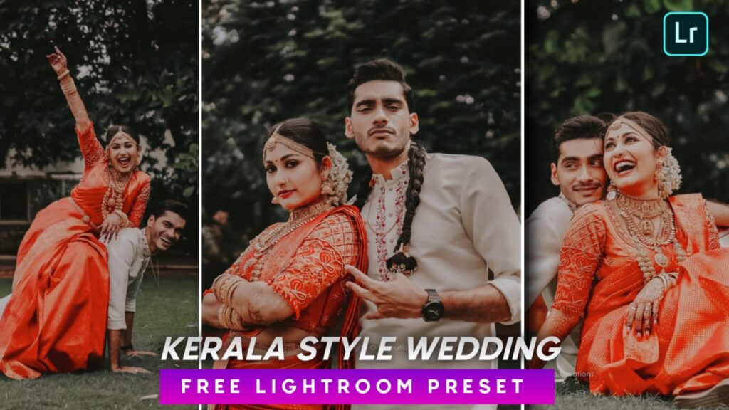Kerala style wedding preset