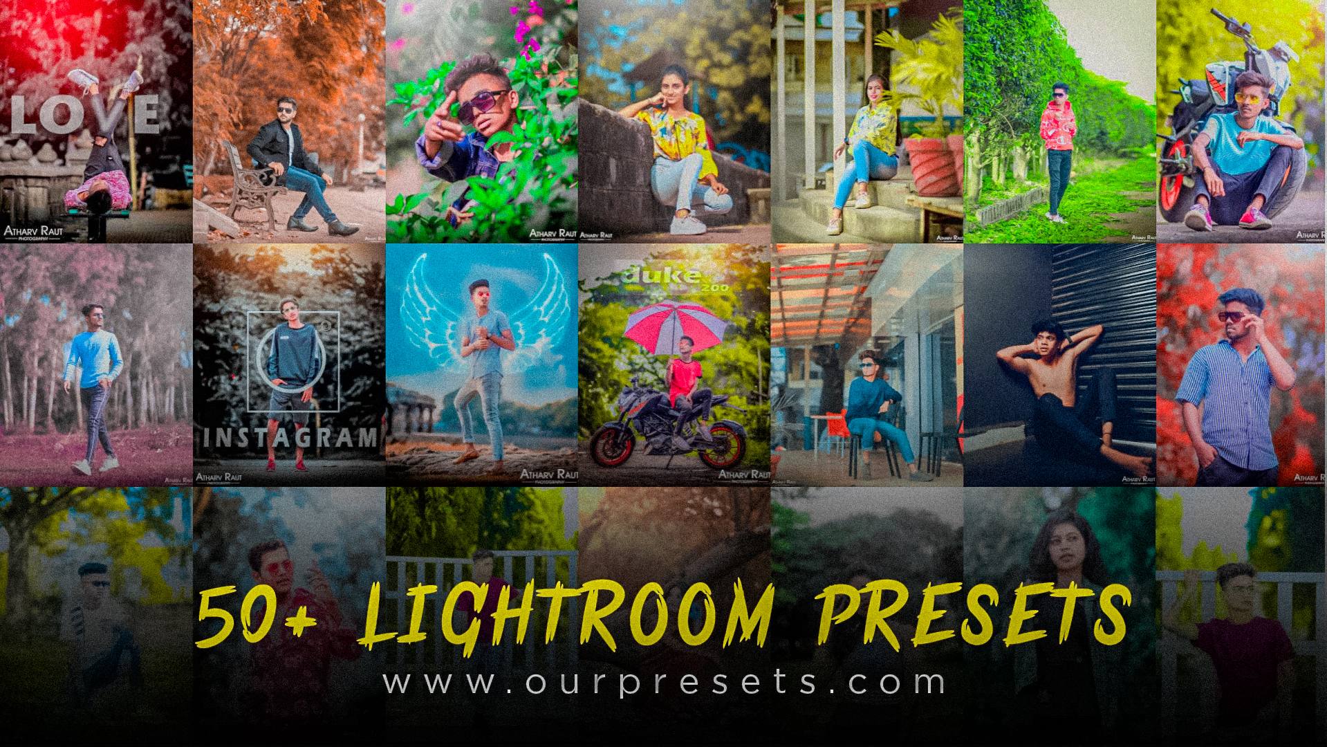 Top 50+ lightroom presets