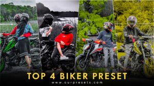 Top 4 biker preset lightroom
