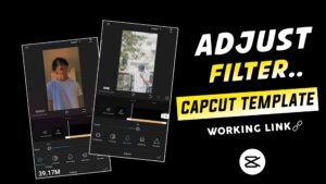 Adjust Filter CapCut Template