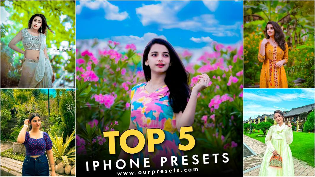Top 5 iPhone Lightroom Presets Free Download